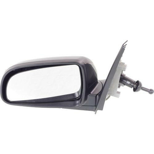 2007-2011 Chevy Aveo Mirror LH, Manual Remote, Non-heated, Manual Fold, Sedan.