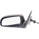 2007-2011 Chevy Aveo Mirror LH, Manual Remote, Non-heated, Manual Fold, Sedan.