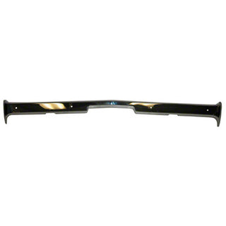 1970-1971 Dodge Challenger BUMPER FACE BAR FRONT, CHROME, UP TO 6/71, w/o JACK SLOTS - Classic 2 Current Fabrication