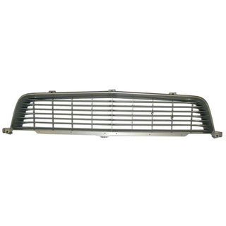 1972-1974 Dodge Challenger GRILLE, SILVER, PAINT BLACK FOR USE ON RALLYE - Classic 2 Current Fabrication