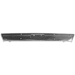 1972-1982 Dodge Pickup BUMPER FACE BAR FRONT, CHROME, w/o IMPACT StripS - Classic 2 Current Fabrication