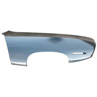 1971 Plymouth Barracuda PASSENGER SIDE FRONT FENDER w/o 'GILLS' - Classic 2 Current Fabrication