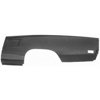 1970 Plymouth Satellite QUARTER PANEL SKIN LH 29in X 88in LONG.