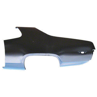 1972 Plymouth Satellite DRIVER SIDE QUARTER PANEL FOR TWO-DOOR CAR.