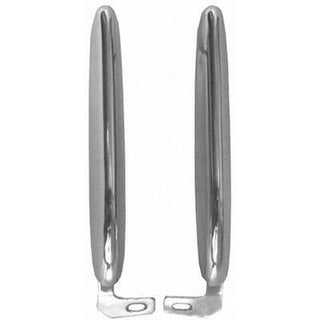 1964-1966 Ford Mustang BUMPER GUARD FRONT, PAIR.