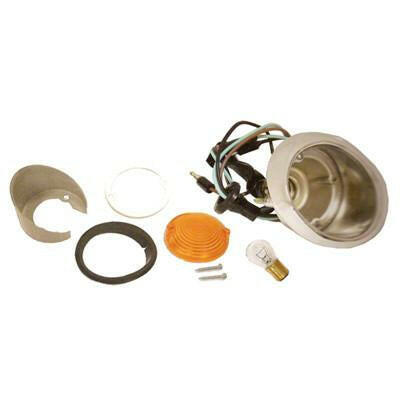 1965-1966 Ford Mustang DRIVER SIDE AMBER PARK LIGHT COMPLETE ASSEMBLY.