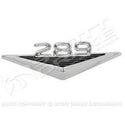 1964-1966 Ford Mustang FENDER EMBLEM, 289, 2 REQUIRED.