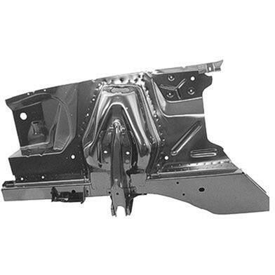 1965-1966 Ford Mustang PASSENGER SIDE COMPLETE FRONT FENDER APRON & SHOCK TOWER ASSEMBLY.