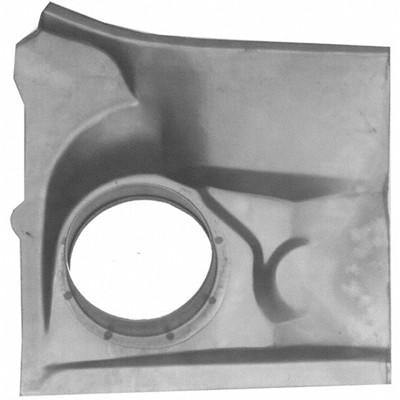1964-1968 Ford Mustang PASSENGER SIDE INNER COWL PANEL PATCH, 18in X 15.5in LONG - Classic 2 Current Fabrication