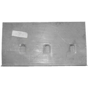 1964-1970 Ford Mustang TRUNK FLOOR LH WITH DROP OFF.