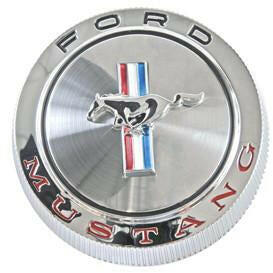 1966 Ford Mustang STANDARD GAS CAP w/LOGO FOR ALL EXCEPT GT.