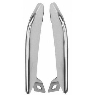 1964-1966 Ford Mustang BUMPER GUARD REAR, PAIR.