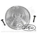 1967-1968 Ford Mustang DRIVER OR PASSENGER SIDE PARK LIGHT LENS w/LOGO, 2 REQUIRED - Classic 2 Current Fabrication