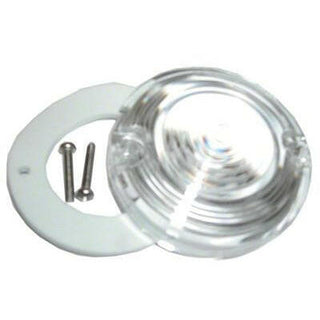 1967-1968 Ford Mustang DRIVER OR PASSENGER SIDE PARK LIGHT LENS w/GASKET & SCREWS.