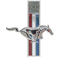 1967-1968 Ford Mustang PASSENGER SIDE FENDER EMBLEM, -289- RUNNING HORSE.