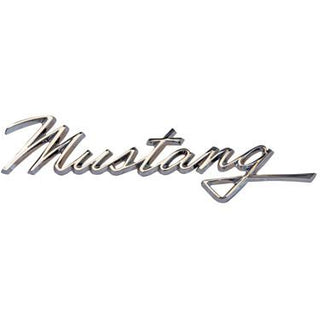 1968 Ford Mustang FENDER EMBLEM, MUSTANG, 2 REQUIRED - Classic 2 Current Fabrication