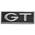 1968 Ford Mustang FENDER EMBLEM, GT, 2 REQUIRED.