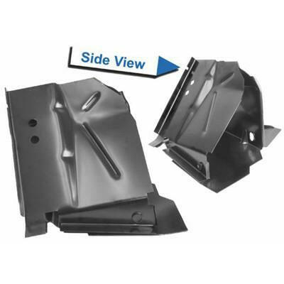 1967-1968 Ford Mustang DRIVER SIDE TORQUE BOX FOR COUPE & FASTBACK.