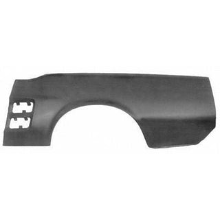 1967 Ford Mustang QUARTER PANEL SKIN LH w/ORNMT HOLE w/BRACKET 26in X 64in LONG.