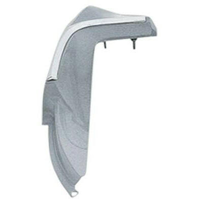 1967-1968 Ford Mustang DRIVER SIDE QUARTER PANEL EXTENSION w/MOULDING HOLES FOR HARDTOP.