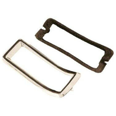 1968 Ford Mustang DRIVER OR PASSENGER SIDE TAIL LIGHT BEZEL w/MOUNT PAD FOR ALL.