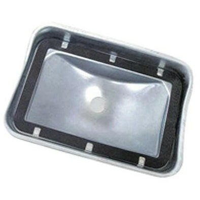 1967-1968 Ford Mustang DRIVER OR PASSENGER SIDE TAIL LIGHT HOUSING, FOR ALL EXCEPT SHELBY.