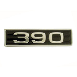 1969-1970 Ford Mustang HOOD SCOOP EMBLEM, 390, USE 2 - Classic 2 Current Fabrication