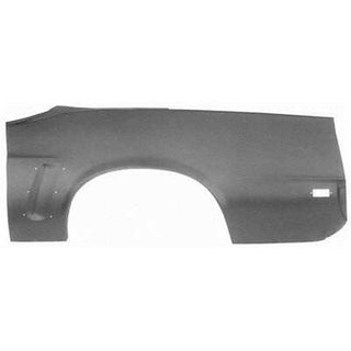 1969 Ford Mustang QUARTER PANEL SKIN LH COUPE/CONVT 24in X 61in LONG.