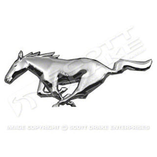 1971-1972 Ford Mustang GRILLE EMBLEM, 'HORSE', FOR ALL EXCEPT MACH 1 - Classic 2 Current Fabrication