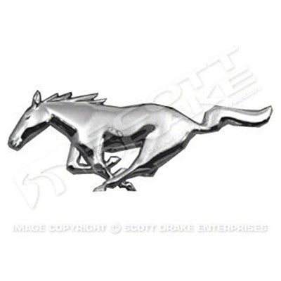 1971-1972 Ford Mustang GRILLE EMBLEM, 'HORSE', FOR ALL EXCEPT MACH 1 - Classic 2 Current Fabrication