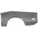 1971-1972 Ford Mustang QUARTER PANEL SKIN LH COUPE/CONVT 25in X 63in LONG