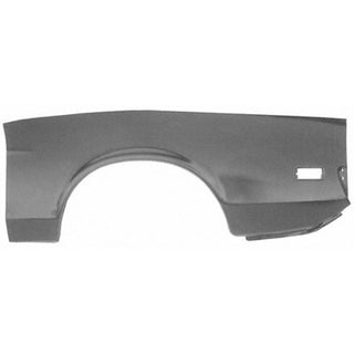 1971-1973 Ford Mustang QUARTER PANEL SKIN LH FASTBACK 23in X 63in LONG - Classic 2 Current Fabrication