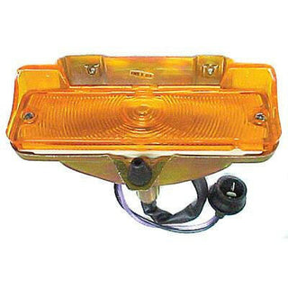 1965 Chevy Nova DRIVER SIDE AMBER PARK LIGHT ASSEMBLY.