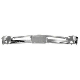 1966-1967 Chevy Nova BUMPER FACE BAR FRONT, CHROME, - USA CHROME.