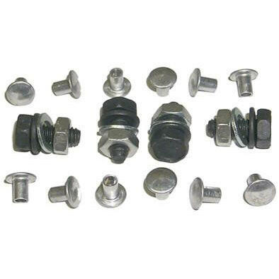 1967 Chevy Nova GRILLE HARDWARE KIT, 24 PIECES.