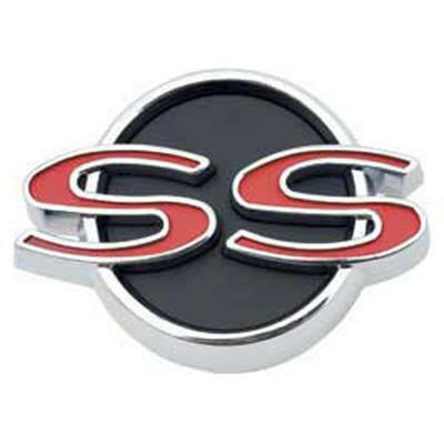 1966 Chevy Nova GRILLE EMBLEM, 'SS'.