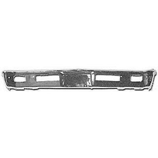 1968-1969 Chevy Nova BUMPER FACE BAR FRONT, CHROME, - USA CHROME.