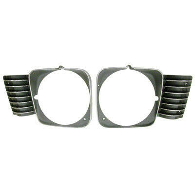 1969-1972 Chevy Nova HEAD LIGHT BEZEL LH/RH PAIR.