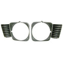 1969-1972 Chevy Nova HEAD LIGHT BEZEL LH/RH PAIR.