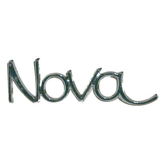 1969-1972 Chevy Nova FENDER EMBLEM, 'NOVA', 2 REQUIRED - Classic 2 Current Fabrication