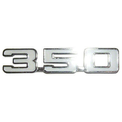1970-1974 Chevy Nova FENDER EMBLEM, '350', 2 REQUIRED.