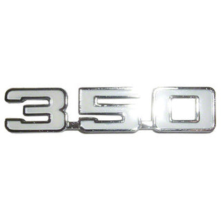 1970-1974 Chevy Nova FENDER EMBLEM, '350', 2 REQUIRED - Classic 2 Current Fabrication