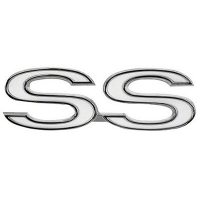 1973 Chevy Nova FENDER EMBLEM, 'SS', 2 REQUIRED - Classic 2 Current Fabrication