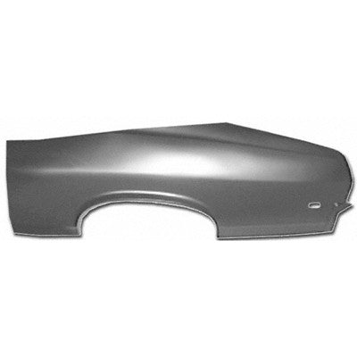 1968-1969 Chevy Nova QUARTER PANEL SKIN LH COUPE 26in HIGH X 76in LONG - Classic 2 Current Fabrication