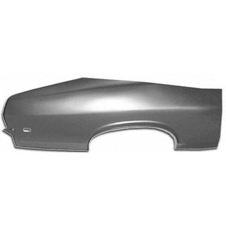 1968-1969 Chevy Nova QUARTER PANEL SKIN PIECE RH 26in HIGH X 76in LONG - Classic 2 Current Fabrication