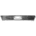 1968-1972 Chevy Nova BUMPER FACE BAR REAR, CHROME.