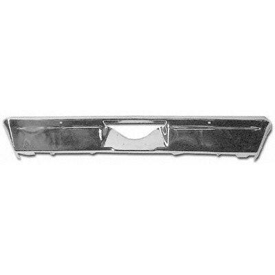 1971-1972 Pontiac Ventura II BUMPER FACE BAR REAR, CHROME, - USA CHROME.