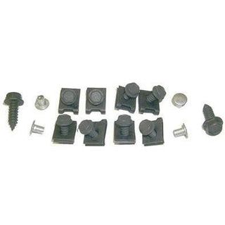 1968 Chevy Camaro CENTER GRILLE HARDWARE KIT, 22 PIECES, FOR STANDARD.