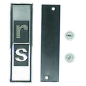 1967-1968 Chevy Camaro GRILLE EMBLEM, rs, FOR RS MODELS.