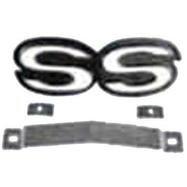 1967-1972 Chevy Camaro GRILLE EMBLEM, 'SS'.